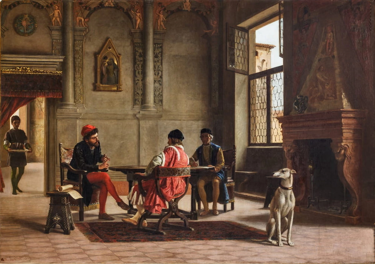 Ludovico Ariosto ambasciatore all'incontro con Alberto Pio